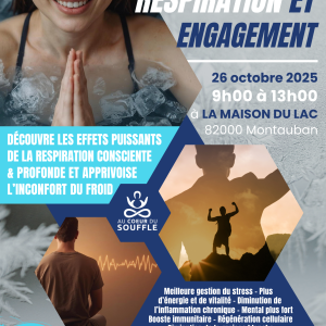 Atelier découverte synergie froid, respiration et engagement à Montauban le 26 octobre 2025