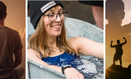 Synergie respiration, froid et engagement