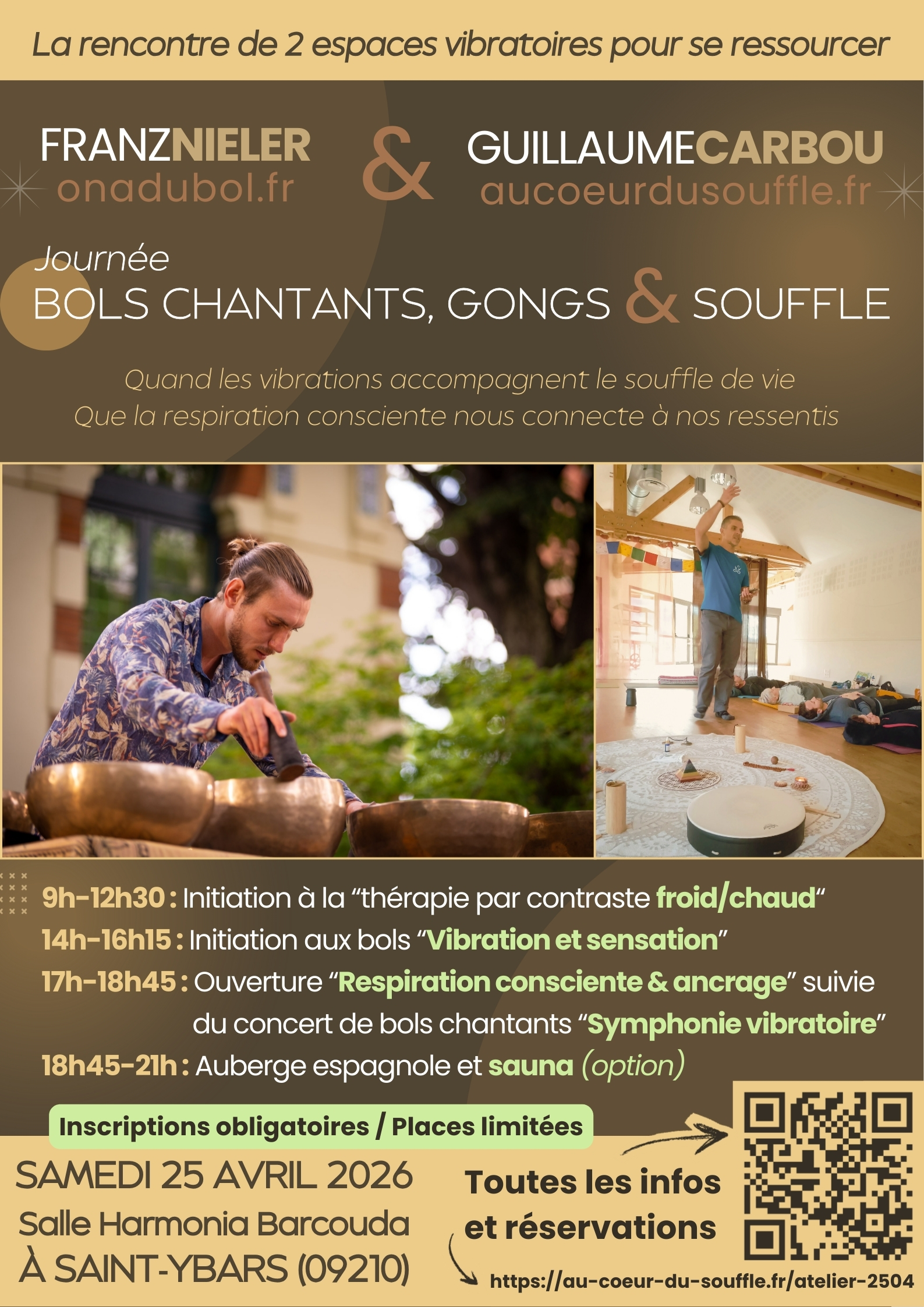 Au Coeur Du Souffle & On a du bol le 25 avril 2026